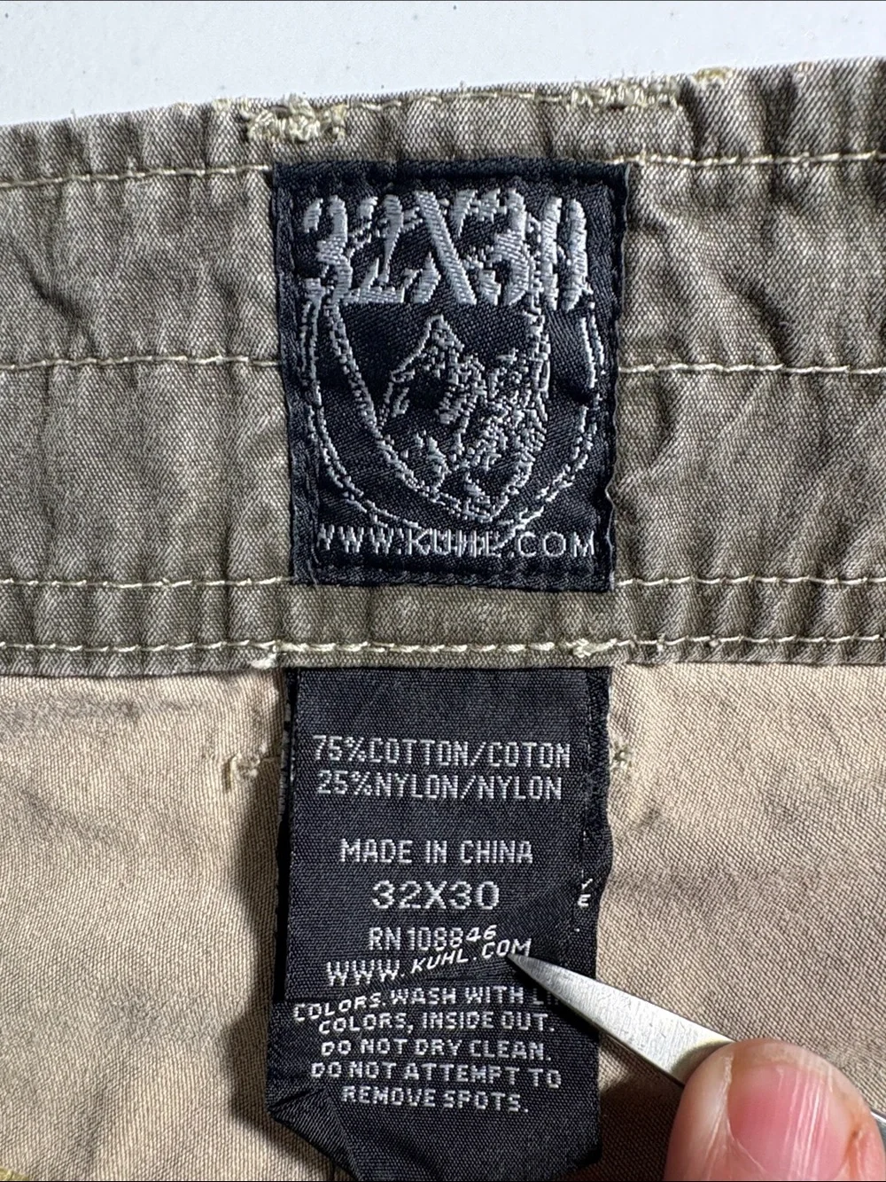 KUHL Men's Revolvr Gray Hiking Pants size 32x30